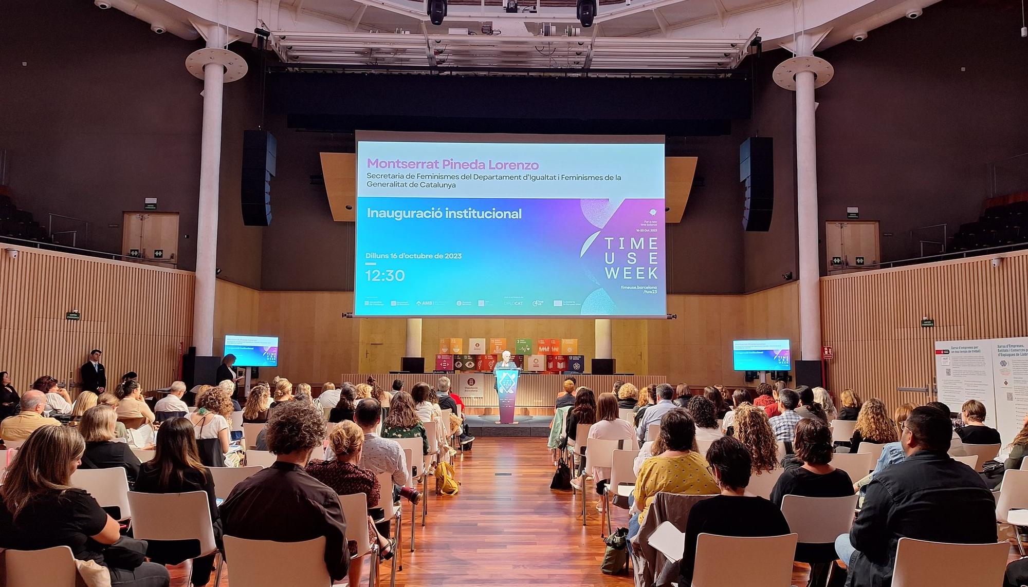 Time Use Week de Barcelona